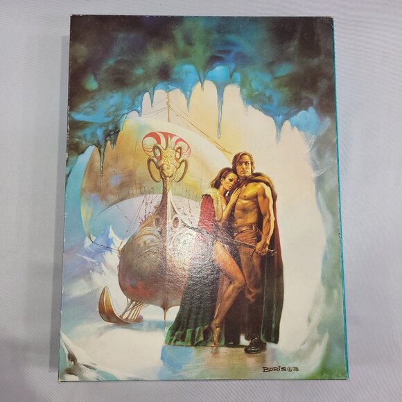 Frozen World Boris Vallejo 1981 Vintage 750 Piece Jigsaw Puzzle by Waddingtons - Picture 1 of 1
